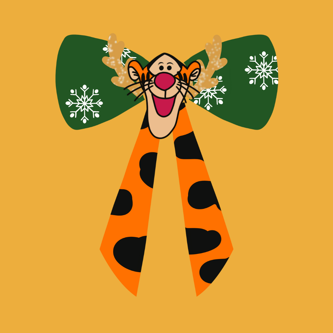 Tigger cape & bow