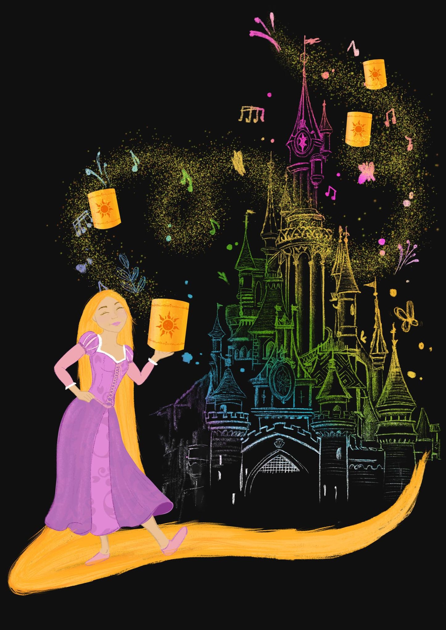 Totebag Million Splashes of Color