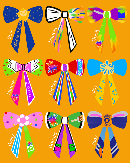 Bows Million Splashes of Color