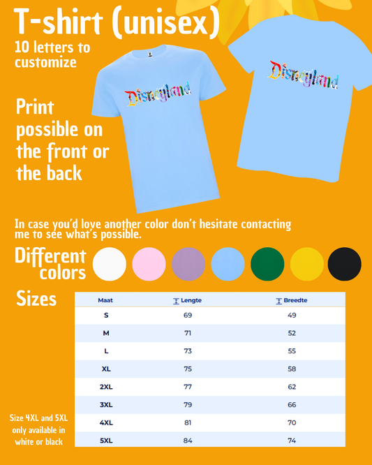 Tshirt custom character
