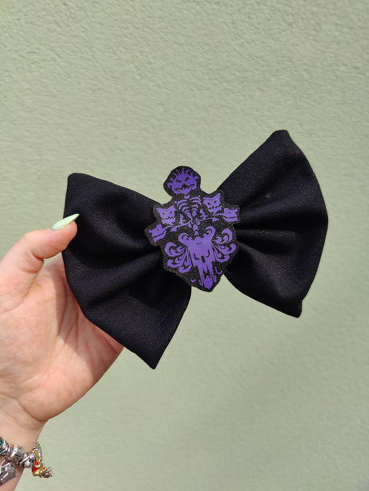 Bow Halloween Haunted Mansion