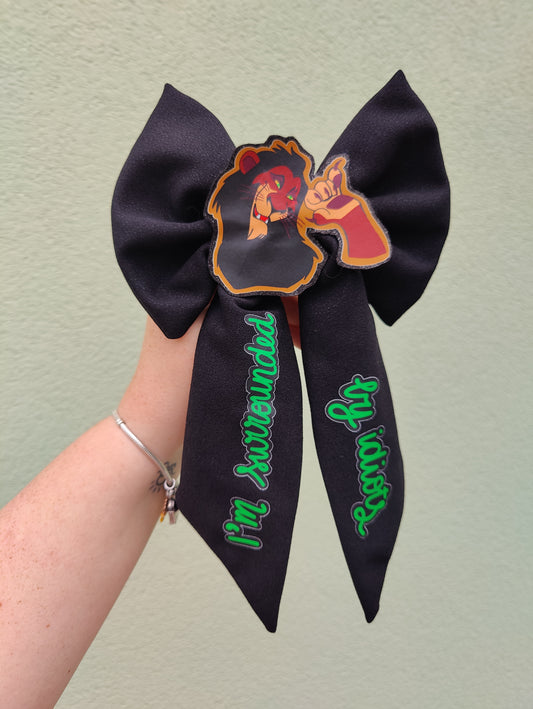 Bow Halloween Scar villain