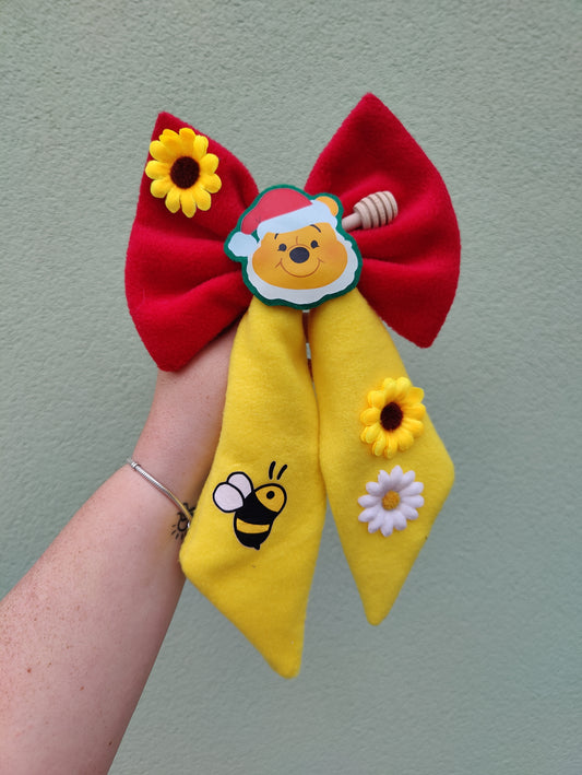 Bow Christmas Winnie the Pooh