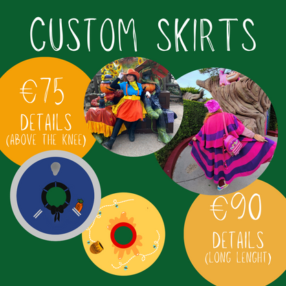 CUSTOM skirts